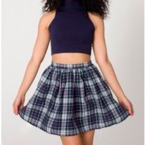 AMERICAN APPAREL FLANNEL SKIRT